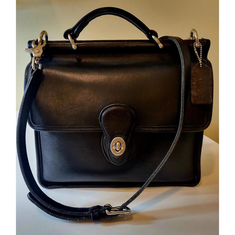 Vintage Coach Willis Bag in Black 9927